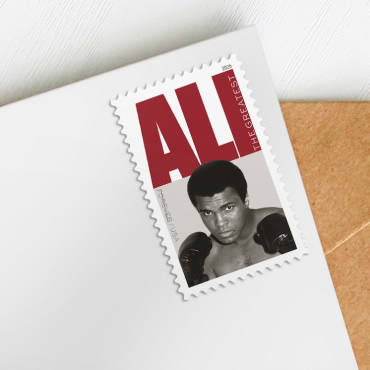 2026 Muhammad Ali Forever Postage Stamps Book of 20
