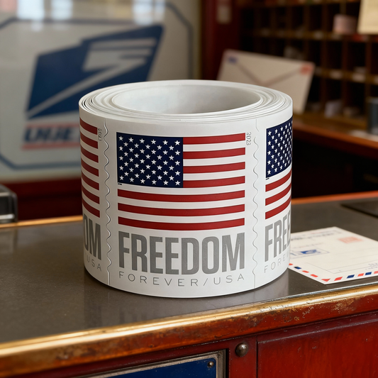 2023 US Flags Freedom Booklets Rolls Forever First Class Stamps