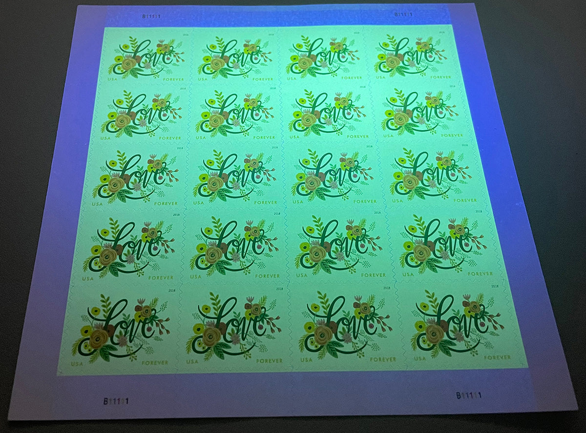 Love Flourishes Forever First Class Postage Stamps image 1