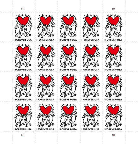 2025 Love Forever First Class Postage Stamps image 0